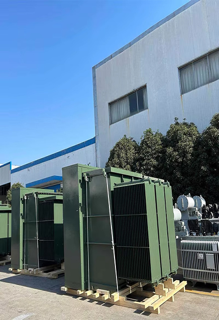 2500kva 34.5kv à 416v Transformateur monté sur tampon triphasé aux États-Unis